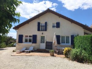 Terrasse. Gite Pigon 1